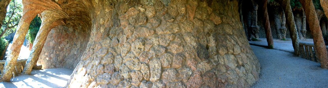 CS Wallace's 'Parc Guell', Barcelona, 2008.
