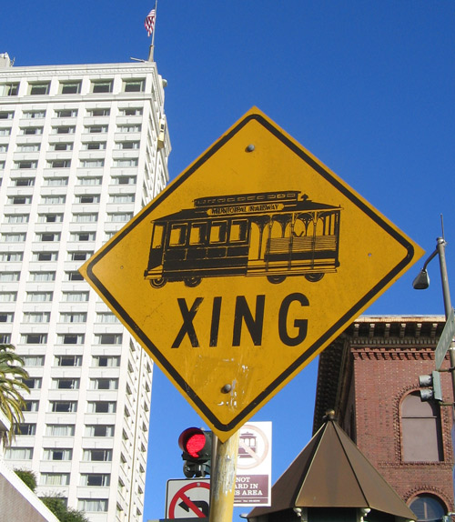 tram crossing