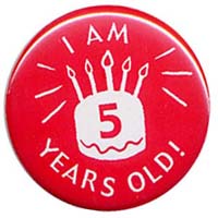 My website is FIVE Years old!!!