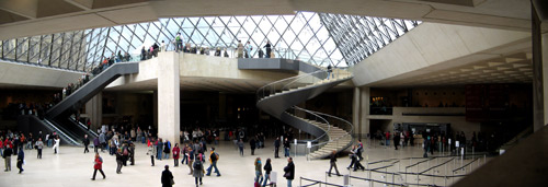 inside louvre