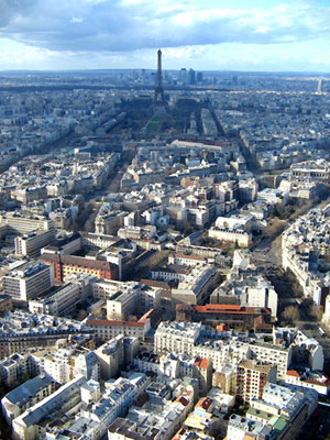 view from montmarte
